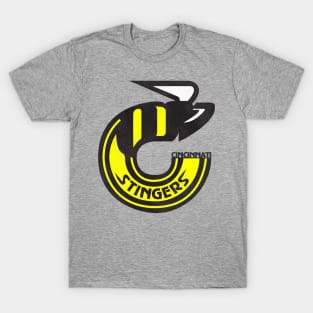 Defunct Cincinnati Stingers Hockey Team T-Shirt